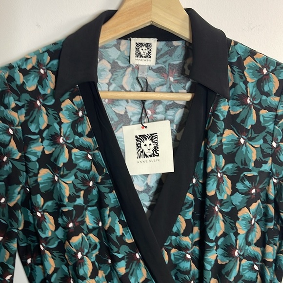 Anne Klein Faux Wrap Blouse - Picture 4 of 4